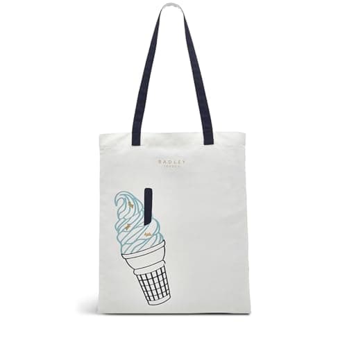 Image of RADLEY London Womens Pierside - Responsible - Medium Canvas Tote Bag Natural - One Size