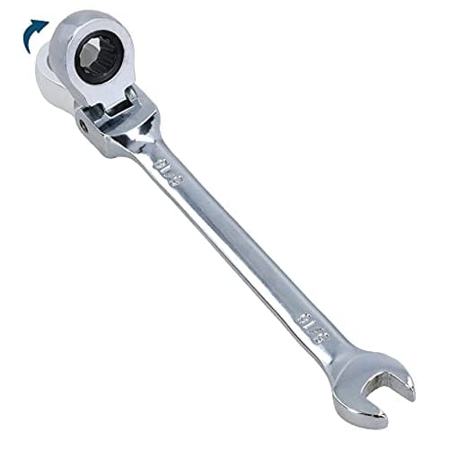 Image of AB Tools 5/16” AF SAE Imperial Flexible Flexi Head Ratchet Spanner Combination Wrench