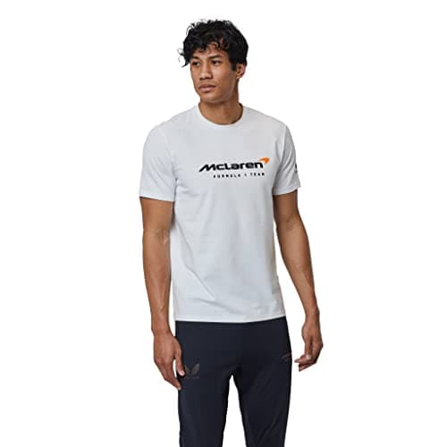 Image of Castore 2023 McLaren Mens Lifestyle T-Shirt (White)