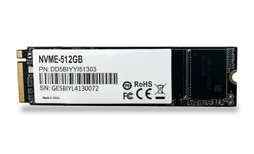 Image of ionz M.2 SSD 512GB, PCIe Gen 3x4 2280, 512 GB NVMe, Internal Solid State Drive, Up to 3500 MB/s Read Speed, Dynamic TLC Cache Compatible with Desktop and Laptop - OEM