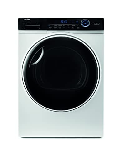 Image of Haier I Pro Series 7 Plus HD90-A3Q979U1 Wi-Fi Freestanding Heat Pump Dryer with LED Display, 9kg Load, White [Energy Class A+++]