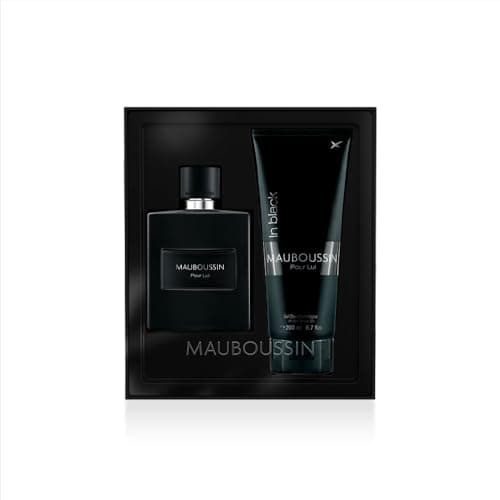Image of Mauboussin - Jumbo Set Pour Lui In Black : Eau de Parfum 100ml (3.3 Fl Oz) & Shower Gel 200ml (6.6 Fl Oz)