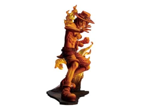 Image of Banpresto BP17898 193852 One Piece Stampede Movie Posing Vol.2 Ace Figurine, 14 cm, Multiple Colors