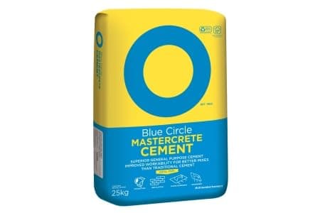 Image of Blue Circle Mastercrete Cement 25kg x 5 Bags