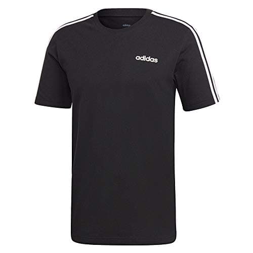 Image of Adidas Men Essentials 3-Stripes T-Shirt - Black/White, X-Large