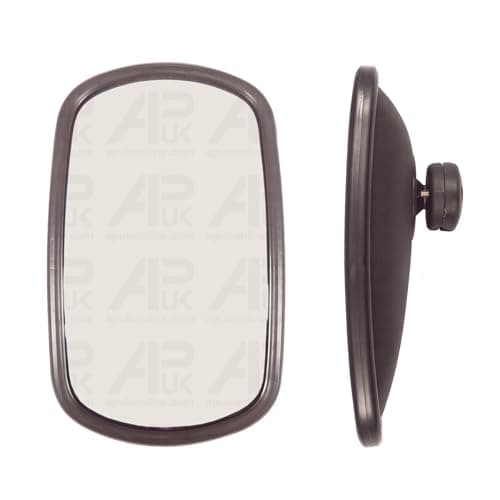 Image of Universal Wing Mirror Head & Glass 10 x 6 Tractor Digger Lorry Truck Plant etc