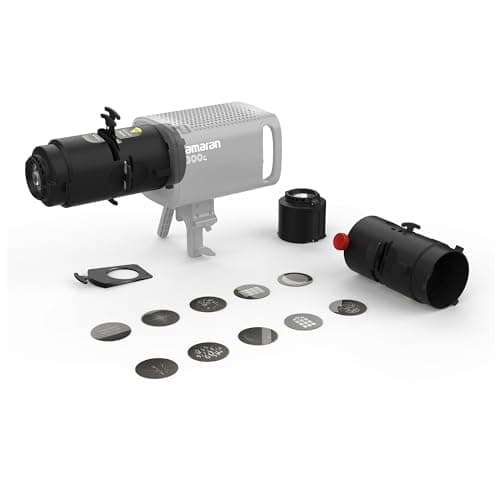 Image of Amaran Spotlight SE 36° Precision Projection Kit for Amaran 300c, 150c, 200X S, LS 300x, Compatible with Bowens Mount Light up to 300W