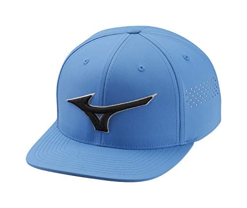 Image of Mizuno Women's Tour Flat Snapback Golf Hat, California Blue, One Size