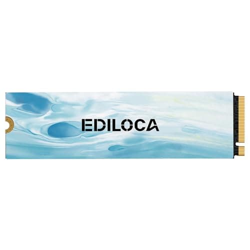 Image of Ediloca 2TB NVMe M.2 SSD PCIe Gen 4x4, Up to 7100MB/s Read, M.2 2280 Internal Solid State Drive, Dynamic SLC Cache, Compatible with PC, Desktop and Laptops(EN880E)