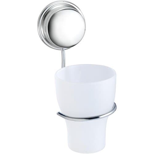 Image of Croydex Stick-n-Lock Tumbler and Holder