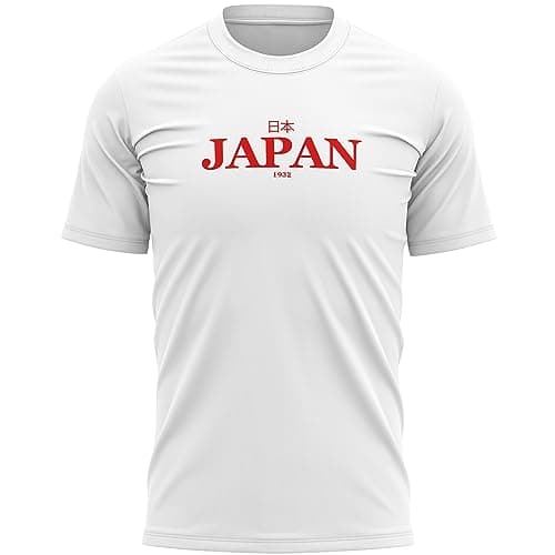 Image of Japan 1932 Mens T Shirt Retro Japanese Rugby Football Supporters World Tee Top, XXL, White