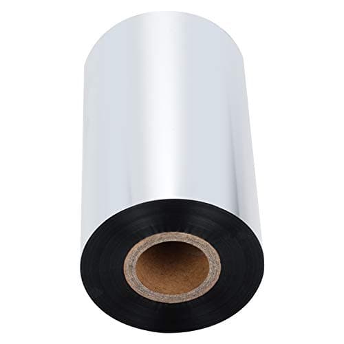 Image of FEIXIU Thermal Transfer Ribbon Black Wax Resin 4.33" x 984'/110mm x 300m 1" Core Ink Out for Zebra Sato Datamax Tsc TEC Printer