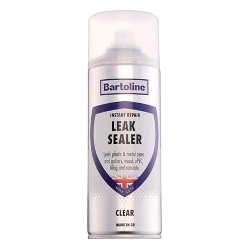 Image of Bartoline Leak Sealer Clear 400ml – Premium Transparent Waterproof Spray Sealant for Instant Repairs Weatherproof, Durable & Overpaintable