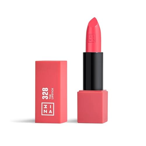 Image of 3INA MAKEUP - The Lipstick 328- Electric Pink Lipstick with Vitamin E & Shea Butter - Long Lasting Matte Creamy Lip Colour