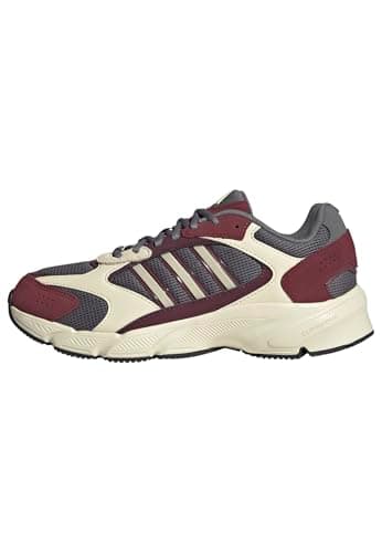Image of adidas Men's CRAZYCHAOS 2000 Shoes, Grey Four/Warm Vanilla/Shadow red, 8 UK