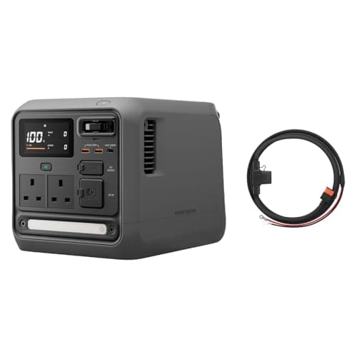 Image of DJI Power 1000 Mini Portable Power Station, 1008Wh LFP Battery, Compact Size, 1000W Max Output, Fast Car Charging, Portable Battery for Camping, RVs, Road Trips
