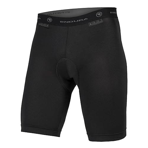 Image of Endura Padded Clickfast Liner II Under Shorts for Cycling | Boxer Briefs | Interchangeable | Padded | Clickfast Technology Underwear Black