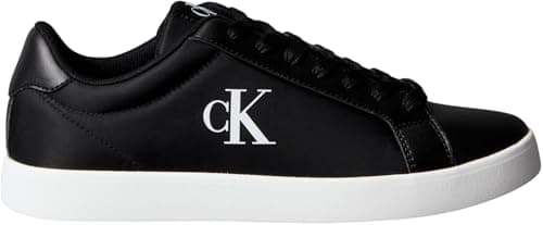 Image of Calvin Klein Women’s Low Top Cupsole Trainers, Black (Ck Black), 5