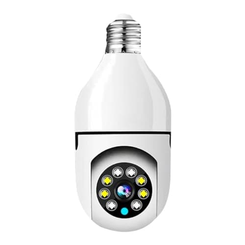 Image of DAUTAI Outdoor Flood Light Camera, Home Security Cameras, 360° Rotation Two Way Call Motion Detection Smart Tracking