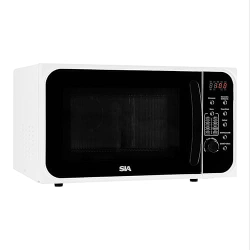 Image of SIA FCM25WH 25ltr Freestanding Combination Microwave Oven, Digital Display, 5 Power Control Levels 900w in White