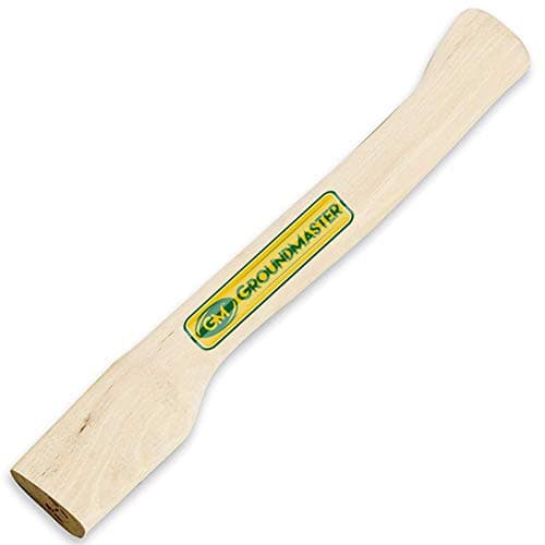 Image of GroundMaster 12" - 24" Long Handheld Axe Handle - Strong Durable Hickory Shaft (24" (600mm))