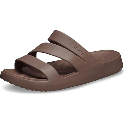 Image of Crocs Women Sandal,Getaway Strappy,Truffle,4 UK Women