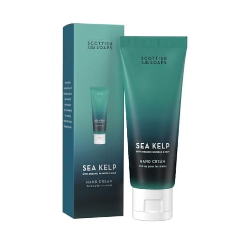 Image of Scottish Fine Soaps Sea Kelp Hand Cream 75ml – Hydrating Shea Butter Hand Cream with Fresh Sea Kelp Fragrance