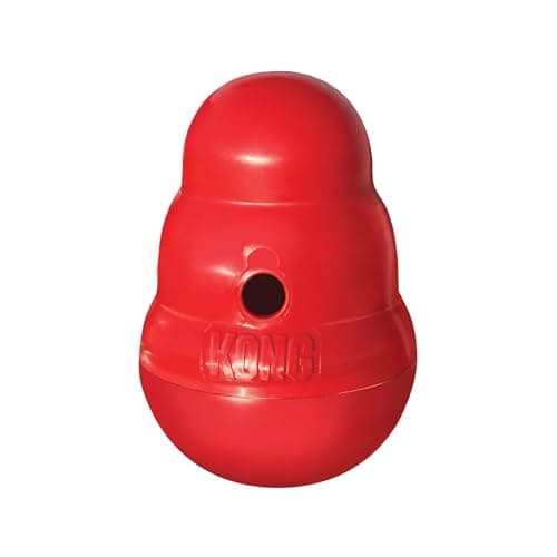 Image of KONG Wobbler - Interactive Dog Toy for Treat Dispensing - Dog Slow Feeder for Healthy Eating - For Medium/Large Dogs