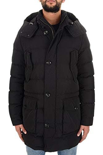 Image of WOOLRICH Jacket Men's Jacket MOD.Melton Size.XX-Large Black