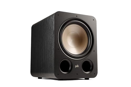 Image of Polk Audio Signature Elite ES12 Subwoofer, 12-Inch Powered Sub with Class D Amplifier, Power Port Technology, Time-Smart Phase Control - Black