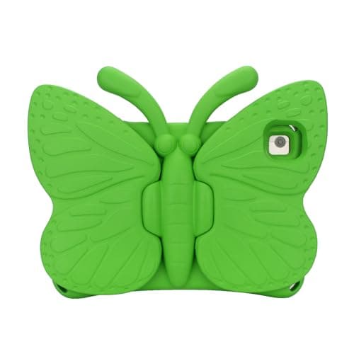 Image of nincyee Kids Tablet Case for Huawei MatePad T 10 9.7",Eva Heavy Duty Shockproof Cover with Pencil Holder,Folding Kickstand,Butterfly Shape Cartoon Case for Children