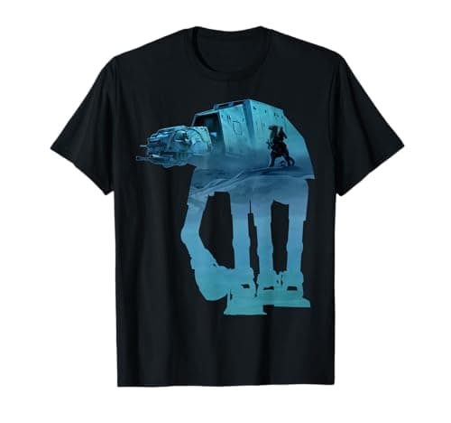 Image of Star Wars AT-AT Tauntaun Silhouette T-Shirt