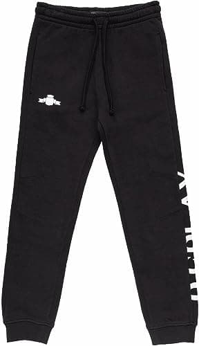 Image of Replay Boys' Long Jogging Bottoms with Logo on the Leg, Black (Black 098), 6 Years
