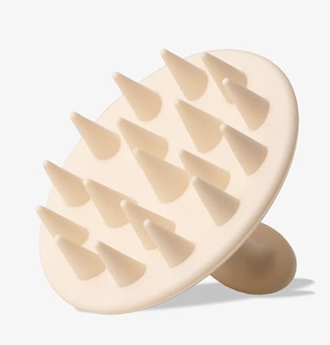 Image of Rosental Organics Exfoliating Hair Brush - Scalp Massage Brush & Exfoliating - Shampoo Hair Brush - Hair Wash Brush - Against Dandruff - Helps with Hair Growth - 100% Silicone