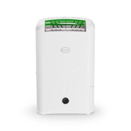 Image of EcoAir DD1 Simple MK3 Green Desiccant Dehumidifier| Rotary Control | 7.5 Litre/Day | Quiet 34dBA | Anti Bacteria Silver Filter | Laundry | 6Kg | Home Garage Basement Boat | 3Y Warranty