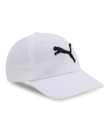 Image of PUMA Unisex Ess Cap, Off-White (White-big cat), One Size
