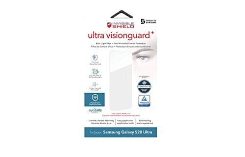 Image of ZAGG InvisibleShield Ultra Visionguard Samsung Galaxy S20 Ultra