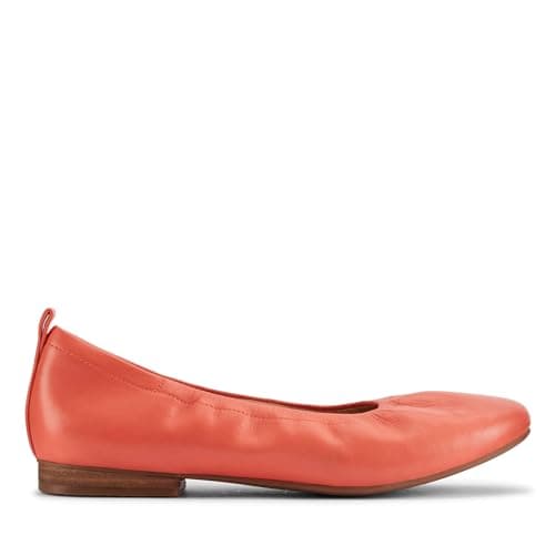 Image of Clarks Fawna Soft Womens Coral Leather, 4
