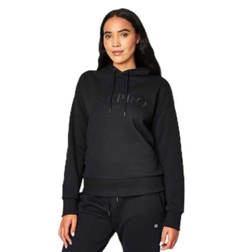 Image of USA Pro Classic Hoodie Ladies OTH Hoody Hooded Top Full Length Sleeve Black 8 (XS)