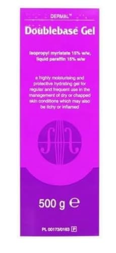 Image of Double base Gel 500g | Highly Effective Moisturizing Solution for Dry Skin | Moisturiser for Eczema, Psoriasis and Dermatitis Treatment
