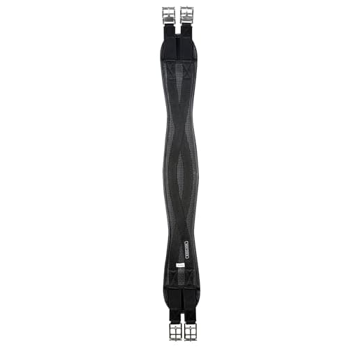 Image of Kincade Anti-Chafe Shaped Elastic Girth, Black, Size 46