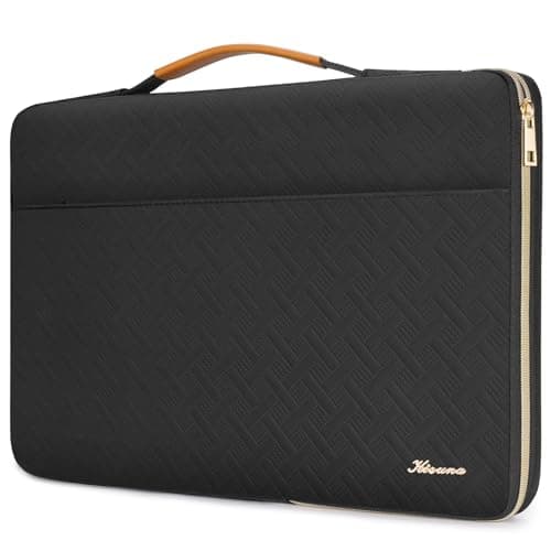 Image of KIZUNA Laptop Sleeve Case 13 inch Computer Bag for MacBook Pro 14 M1 M2/14 IdeaPad Flex 5i/14 ThinkPad T14 2022/14" DELL Latitude 14/14" Lenovo ThinkPad X1 Carbon/Yoga S740,Black