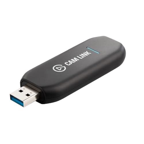 Image of Elgato Cam Link 4K – External Capture Card for DSLR & Camcorder, ActionCam as Webcam, Meet/Stream/Record in 1080p60 or 4K30/4K60, Easy Connect for OBS/Zoom/Discord – HDMI to USB 3.0, PC/Mac/iPad