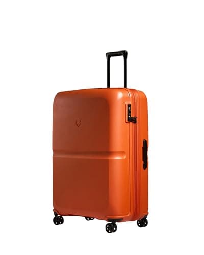 Image of ANTLER - Single Stripe Hard Shell Large Suitcase - Durable, Lightweight & Expandable, 4 Spinner Wheels - Adjustable Handle, TSA Lock, 81.3cm - Ember