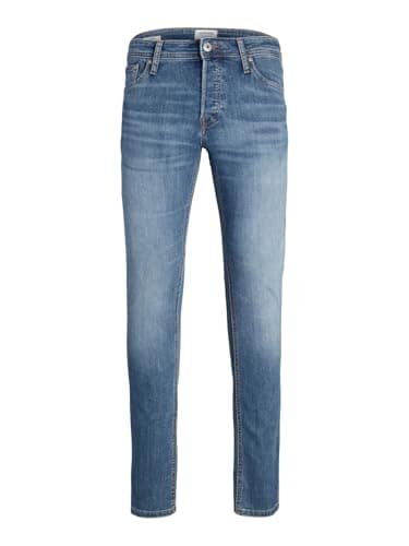Image of JACK & JONES Men's Jjiglenn Jjoriginal Am 815 Noos Slim Jeans Denim Blue, 34W / 34L