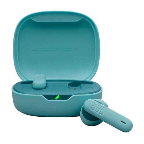 Image of JBL Wave Flex 2, Wireless Bluetooth Earbuds with 40h Playtime, JBL Pure Bass Sound, Smart Ambient Technology, IP54 Water and Dust Resistant, Multi-Point Connection, Open-Back Stick Design, Blue