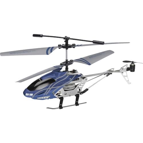 Image of Revell Control 23982 Remote Control Helicopter Sky Fun With Precise 2.4 GHz Control, Gyro, 3 Channel, Easy To Fly, Very Stable, Spare Rotor Blades, 18.5cm in length