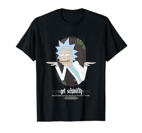 Image of Rick and Morty Merch Get Schwifty Fun T-Shirt