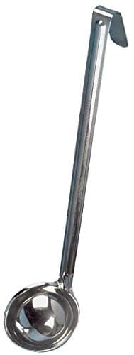 Image of Stainless Steel Soup Kitchen Ladle Spoon with Hook Samuel Groves (6oz)