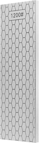 Image of SATC Diamond Sharpening Stone 2 Side Grit 400/1200 Diamond Plate Honing Stone Sharpening Stone for Kitchen Knives, Outdoor Tools and Small Tools (198×70mm/ 7.8 ×2.75 Inch)